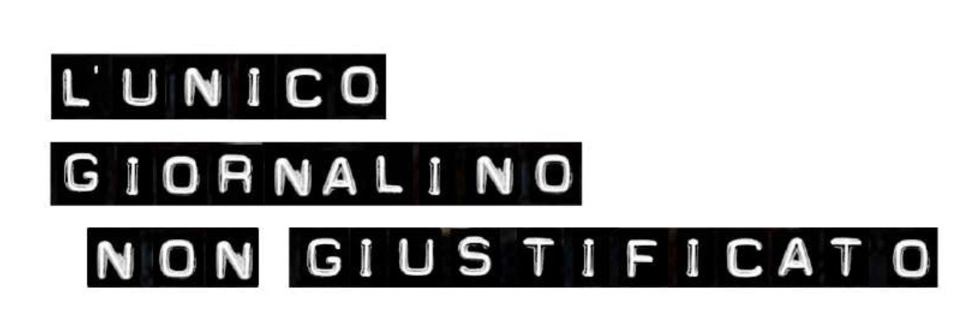 L'unico giornalino non giustificato